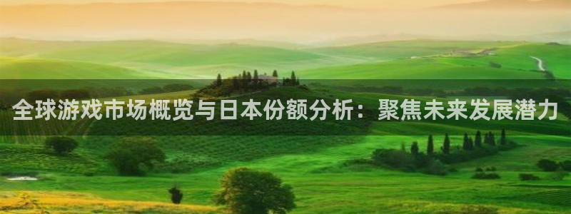 db电竞官网平台合法吗：全球游戏市场概览与日本份额分析：聚焦未来发展潜力